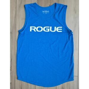 Rogue Performance Sun Tank Blue Sleeveless UPF 30+ Tank Top Men Sz S